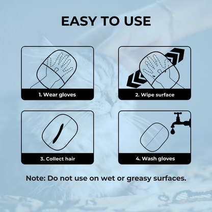 Pet Hair removing Gloves